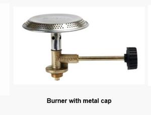Burner with Metal Cap
